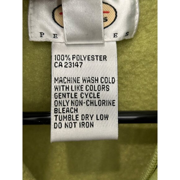 Talbots Petite Womens Light Green Fleece Jacket Full Zip SZ Petite - Picture 6 of 8